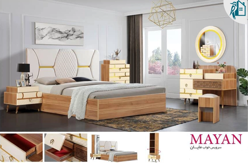 61df1ddd-d5a8-4f78-92c0-738cfd25eb05 (1) سرویس خواب اسپرت دونفره مایان - تصویر 1